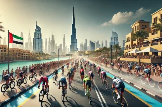 dubai cyclying photo