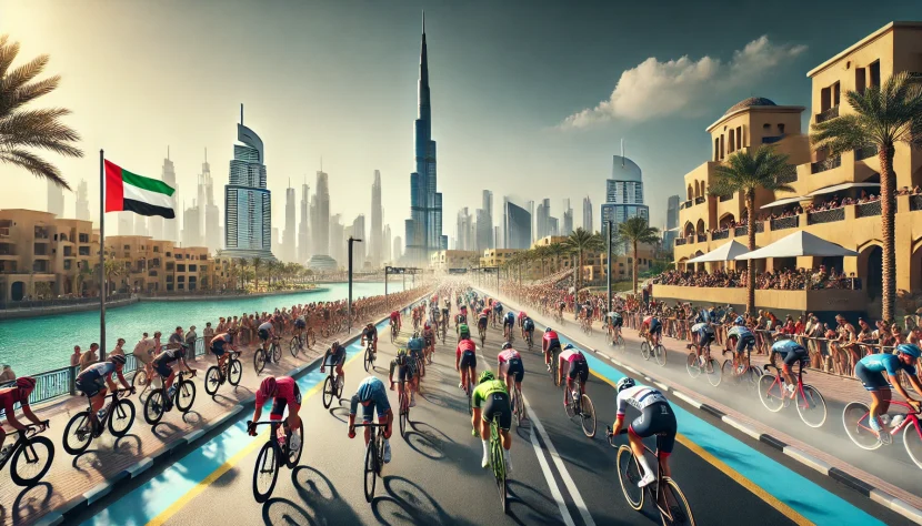 dubai cyclying photo