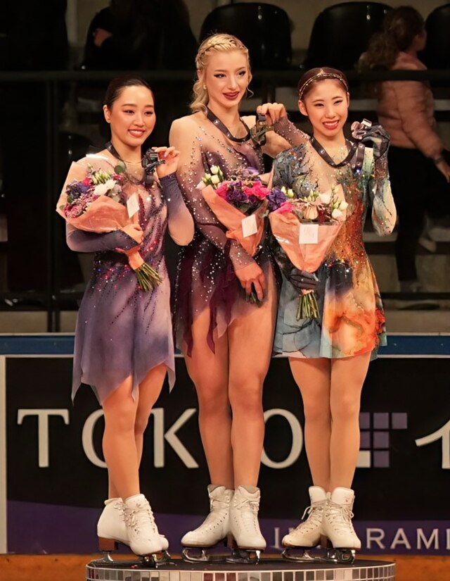 Amber Glenn makes history as the first American woman in 14 years to take home the title at the figure skating Grand Prix Final.