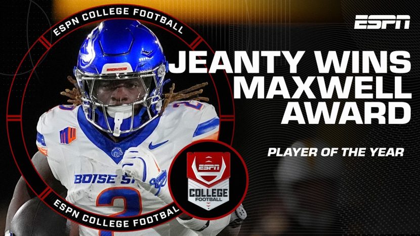 Ashton Jeanty Wins Doak Walker Award and Maxwell Award