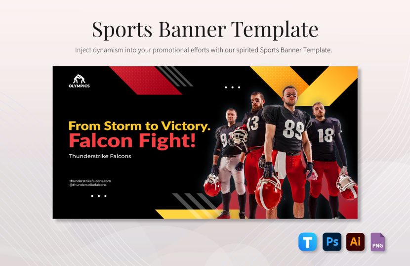 Banner sports