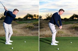 Bernhard Langer got shrewd with the rules. Then wowed Tiger Woods