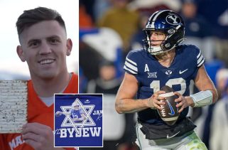 BYU's star Jewish QB scores deal with Manischewitz