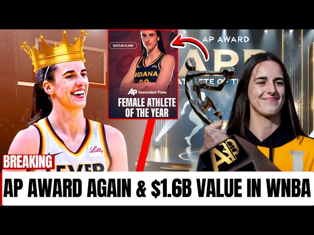 Caitlin Clark honored as 2024 AP Female Athlete of the Year