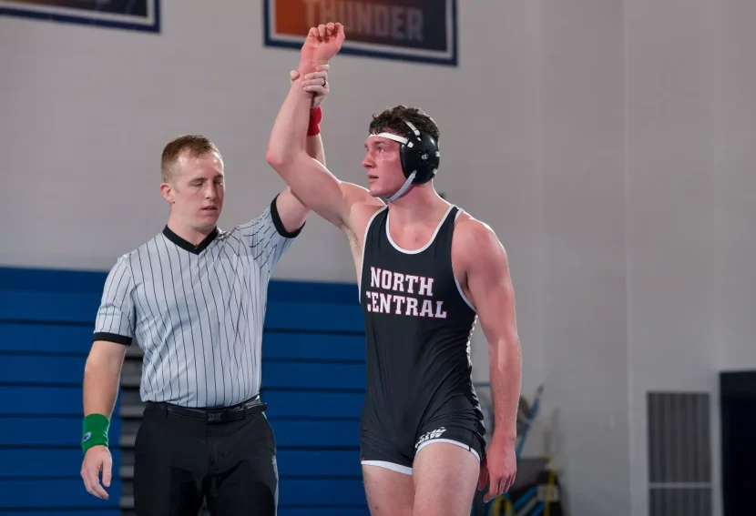 CCIW Men's Wrestling Student