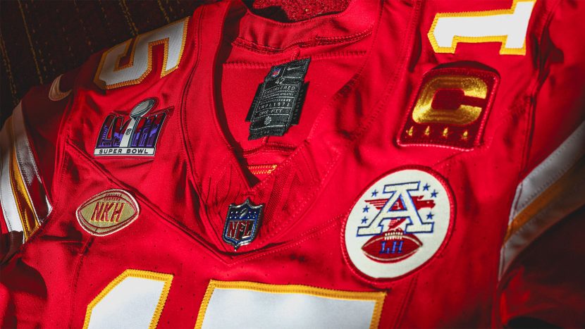 Chiefs will wear a festive uniform patch for the NFL Holiday Remix games