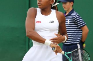 Coco Gauff recorded the third