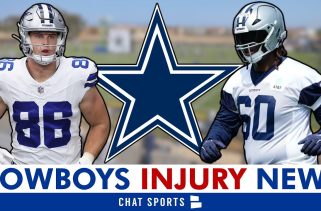 Cowboys' Tyler Guyton takes over at LT after Chuma Edoga exits with injury vs. Panthers