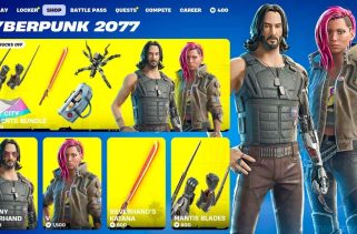 Cyberpunk 2077 Fortnite collab