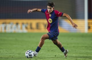 Dani Olmo back in Barcelona training as future decision looms