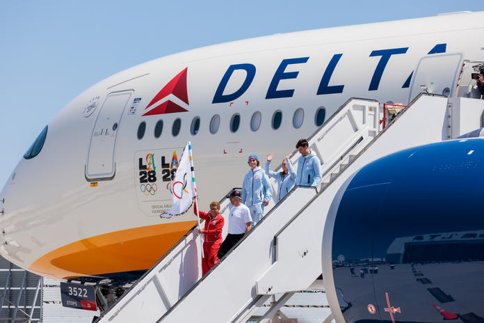 Delta Air Lines Launches Los Angeles to Brisbane Service with A350 Showcasing Olympics ...