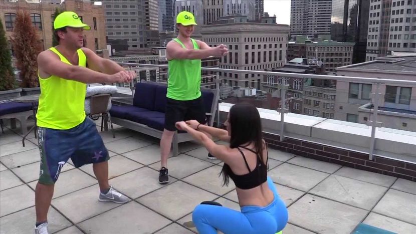 Fitness Model Jen Selter in a Pair