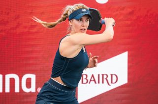 Former Wimbledon finalist Genie Bouchard wrapping up first year of pro pickleball this week