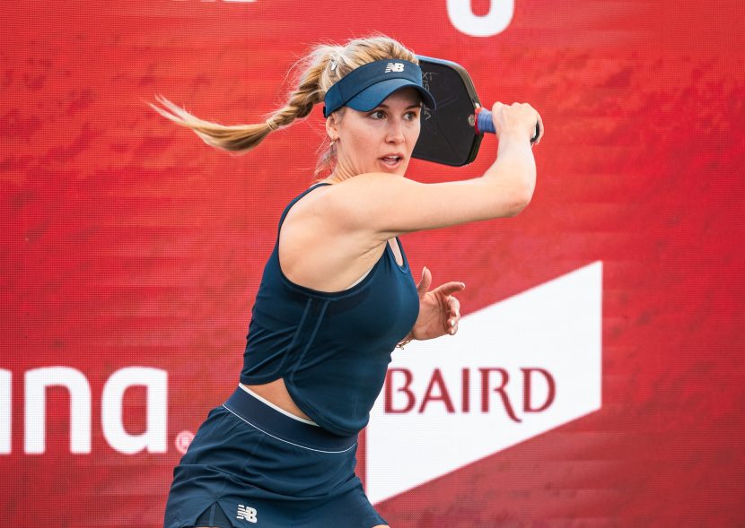 Former Wimbledon finalist Genie Bouchard wrapping up first year of pro pickleball this week