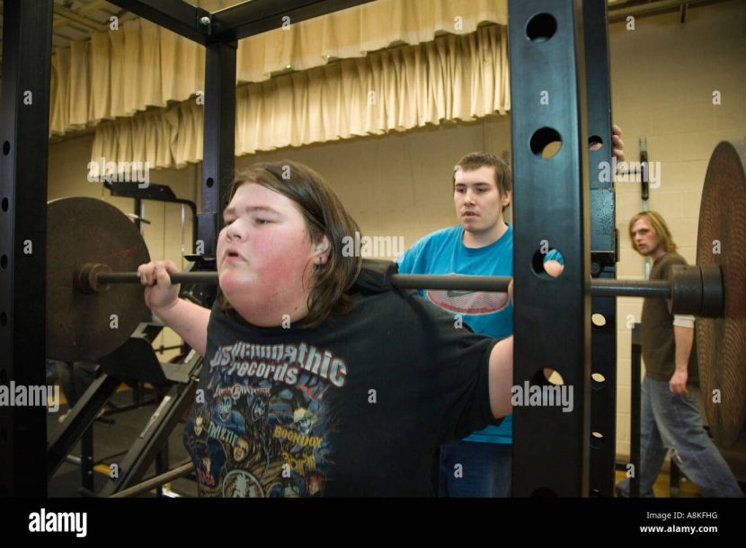 High school weightlifting photos