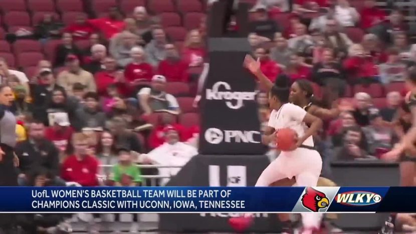 Lady Vols basketball against Iowa in the Women's Champions Classic