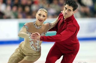 Lajoie & Lagha Achieve Top Canadian Result on Opening Day of Ice Dance Competition at the ...