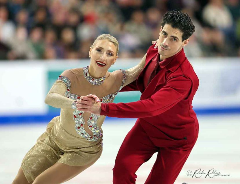 Lajoie & Lagha Achieve Top Canadian Result on Opening Day of Ice Dance Competition at the ...