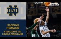 Loyola MD vs. Notre Dame Game Highlights