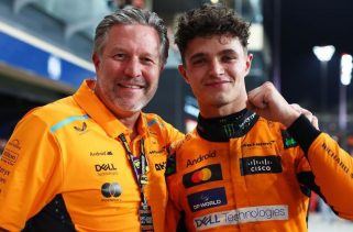 Max Verstappen collides with Oscar Piastri while Lando Norris claims victory in the F1 Abu Dhabi Grand Prix.