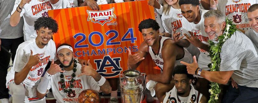 Men's Basketball at No. 2 Auburn