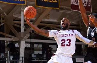 Men's Basketball Loses to Fordham on Sunday Afternoon