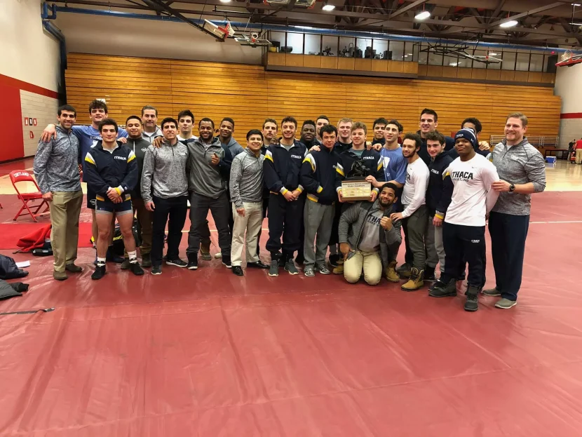 No. 18 Ithaca Men's Wrestling Open Up its Dual Season with Three Victories