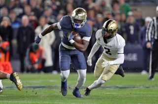 Notre Dame rolls past Indiana in College Football Playoff opening game