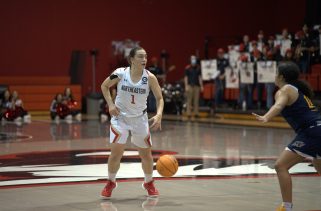 Offense Shines in Women's Basketball's 74