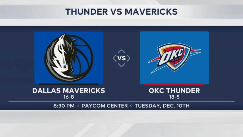 OKC Thunder vs Dallas Mavericks