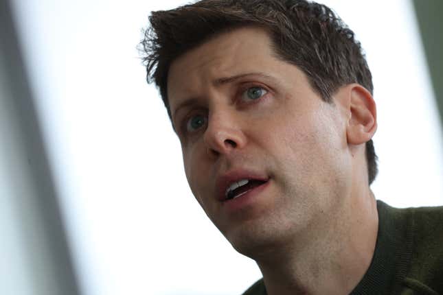 OpenAI Chief Executive Officer Sam Altman