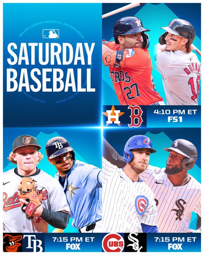 Saturday's Major League Baseball