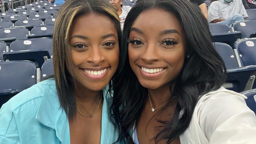 Simone Biles' Most Recent Family Addition, Baby Biles Seen Displaying Her Famous ...