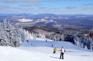 Ski enthusiasts, snowboard fans gather at Blue Mountain Resort on the inaugural day of the ski season.