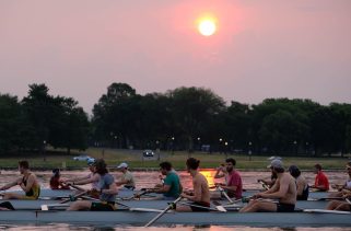 Student aids in the rebranding of All Aboard Youth Rowing in Warrington