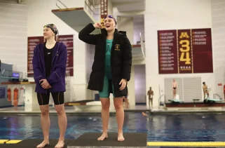 Swim and dive squads each secured third place at the Roger Ahlman Invite