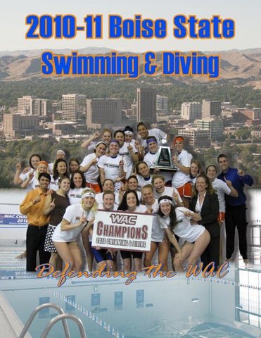 Swimming & Diving Teams Hold the BSU Invitational