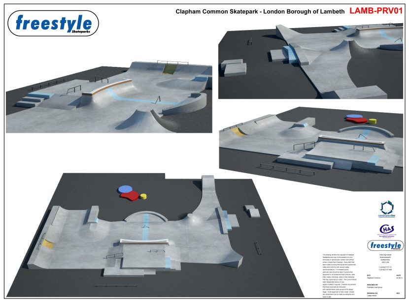 The former Meijer Skate Park in Brighton boasts a new