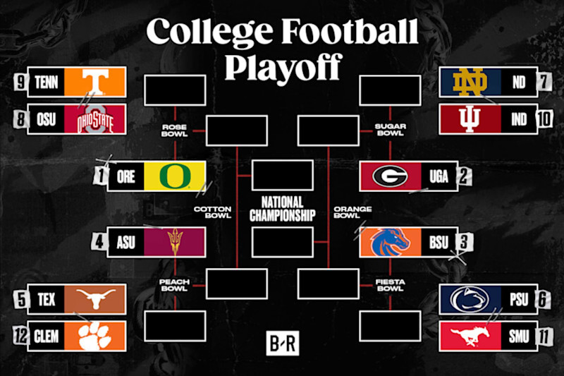 What college football bowl games are on today? Schedule for CFP first round Indiana vs ...