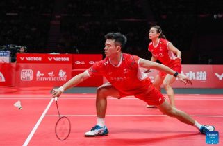 Zheng Siwei bids farewell to national badminton team