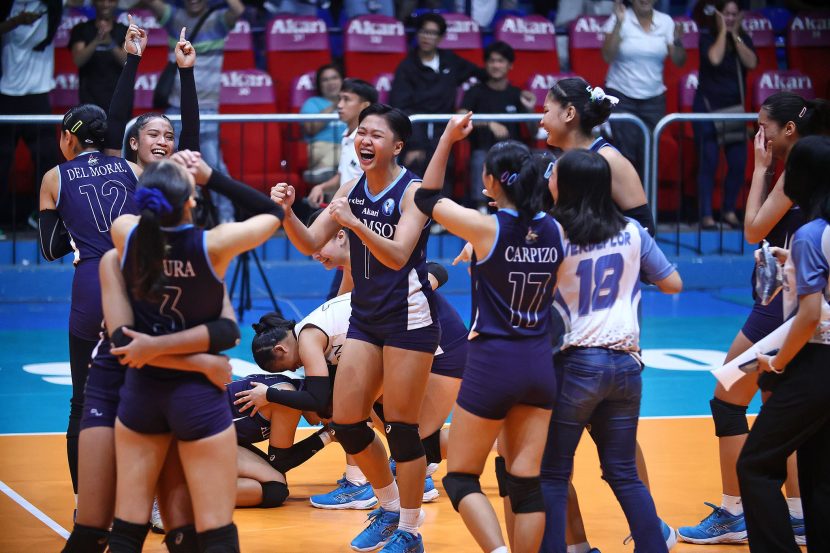 Adamson girls, boys split matches in UAAP 87 beach volley