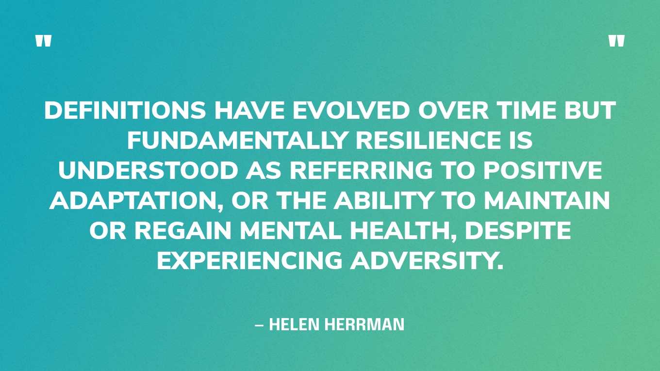 Adapting Through Adversity