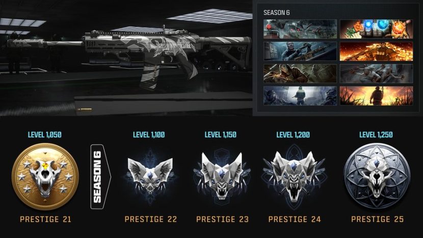 All Prestige emblems in Black Ops 6