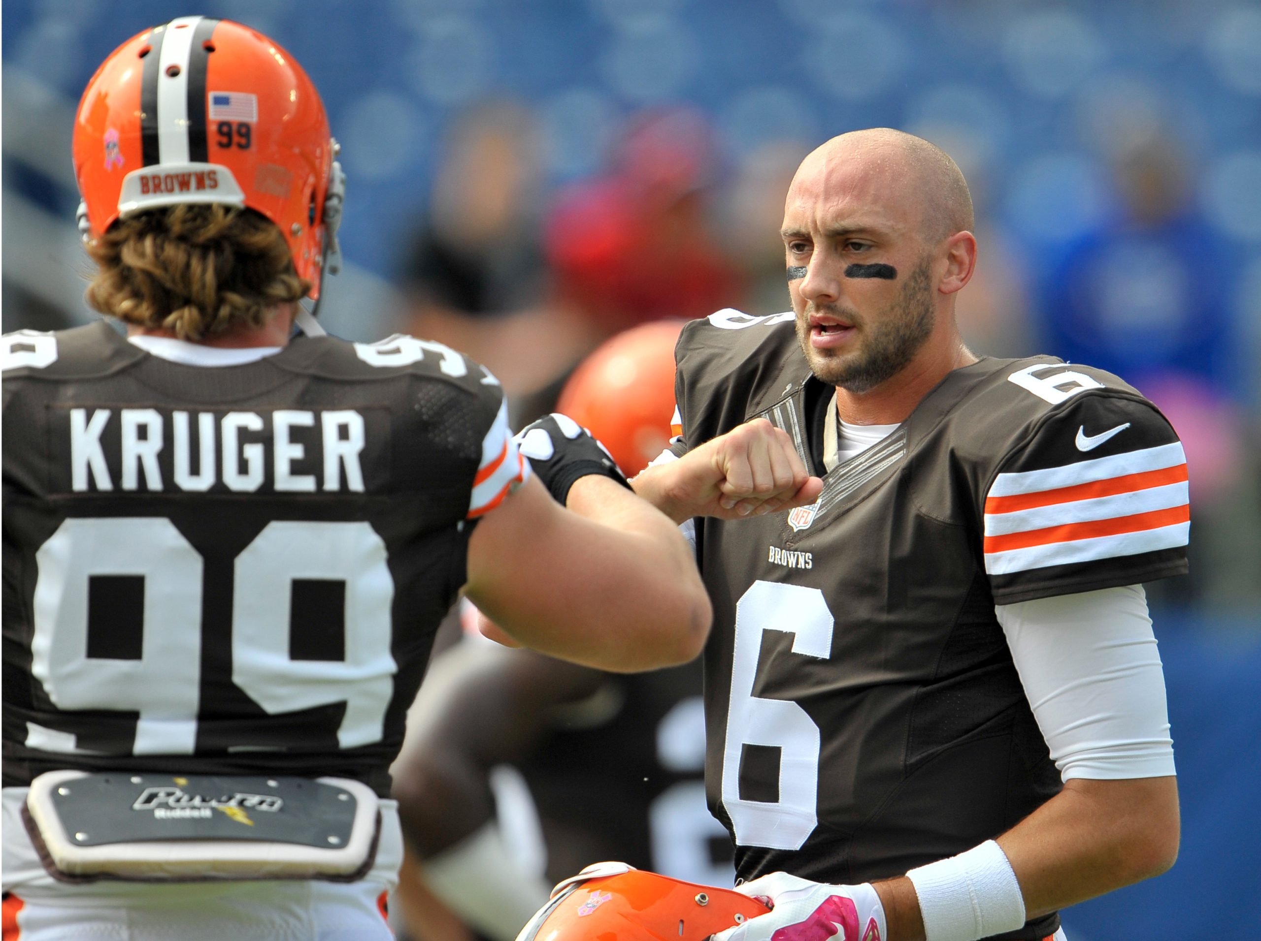 Brian Hoyer's three
