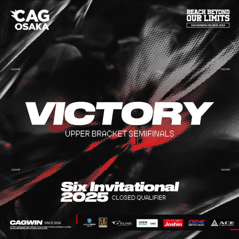 CAG Osaka qualify for Six Invitational 2025