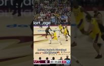 Cleveland is on their feet ‼️ #NBA #NBAHighlights #Basketball #Clevela...