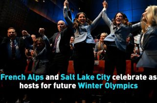 French hosts of 2030 Winter Games visit Utah
