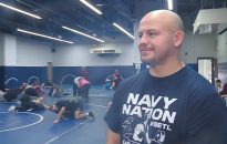 Garrett head wrestling coach Nick Kraus practice interview 1/6/2025