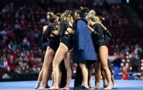 Gymnastics Opens Season at Iowa State Tri