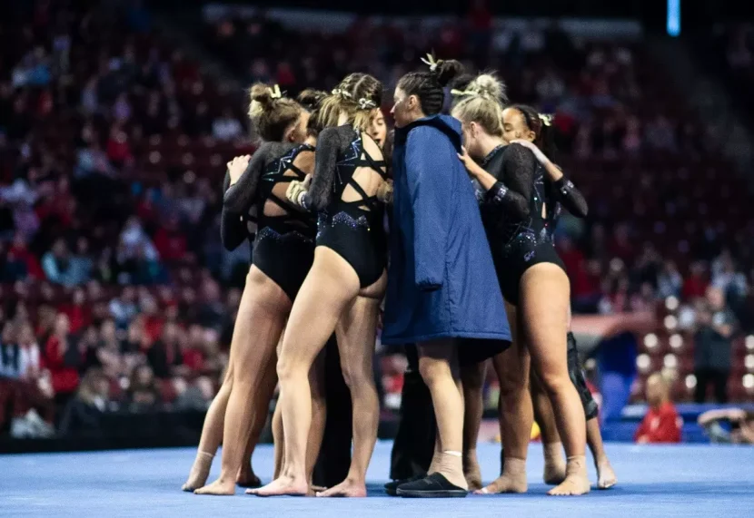 Gymnastics Opens Season at Iowa State Tri